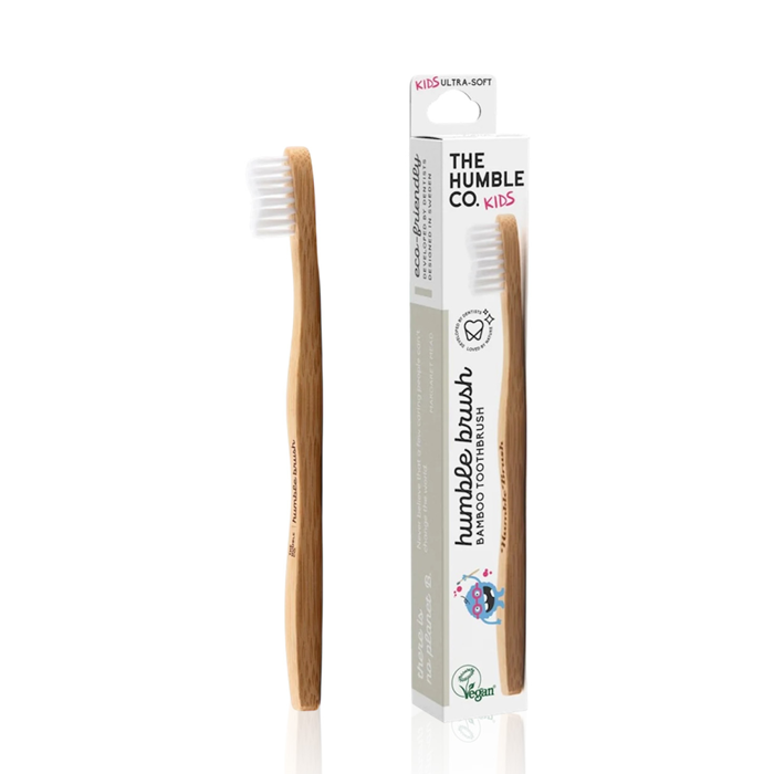 The Humble Co. Humble Brush Kids Toothbrush White