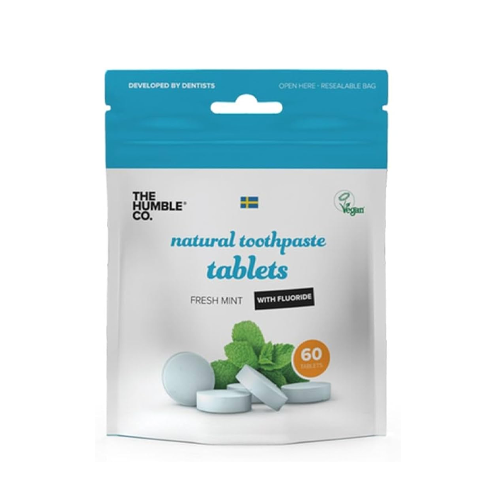 The Humble Co. Natural Toothpaste Tablets With Fluoride 60's