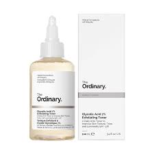The Ordinary Glycolic Acid 7% Exfoliating Toner, Smooth Skin, Brighten and Even Tone - 100ml