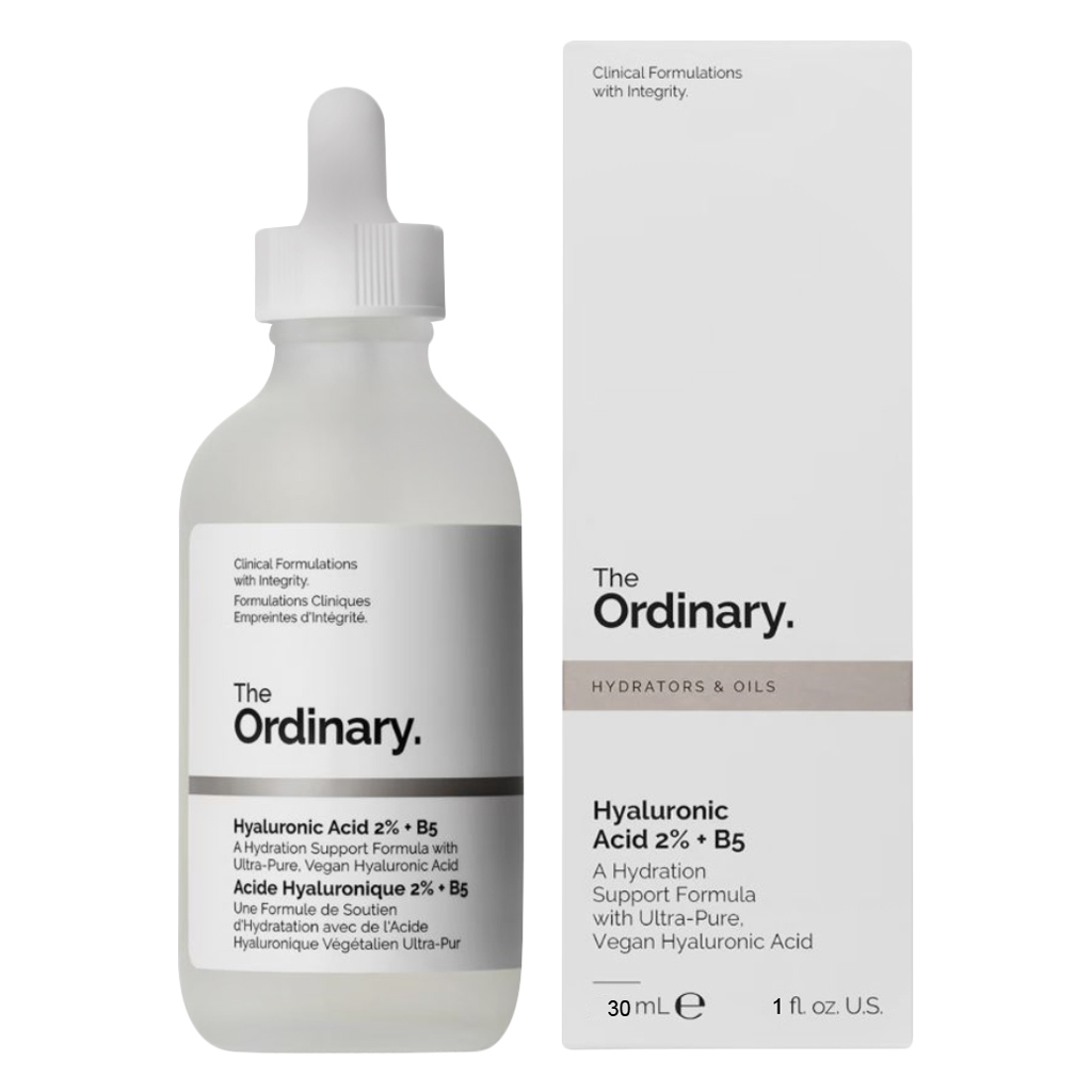 The Ordinary Hyaluronic Acid 2% + B5, Advanced Hydrating Serum for Barrier Support & Smooth Skin - 30ml