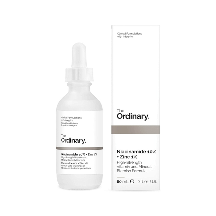 ذا أورديناري سيروم Niacinamide 10% + Zinc 1% - تركيبة للتحكم في الزيوت وتقليل العيوب لبشرة صافية ومتوازنة 30 مل