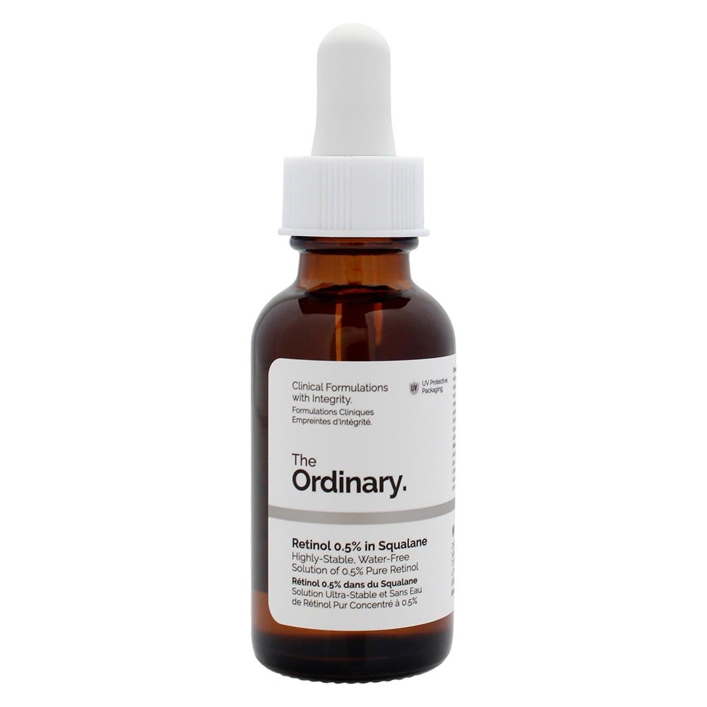 The Ordinary Retinol 0.5% in Squalane , Moderate Strength Anti-Aging Serum for Fine Lines and Texture – 30ml