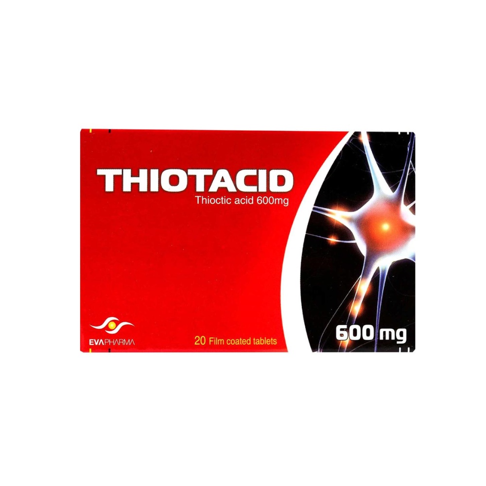 ثيوتاسيد 600 ملغ أقراص مغلفة 20