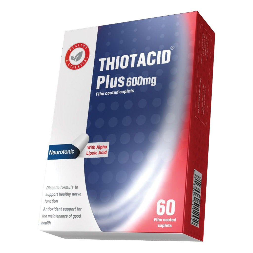Thiotacid Plus 600mg Tablet 60's