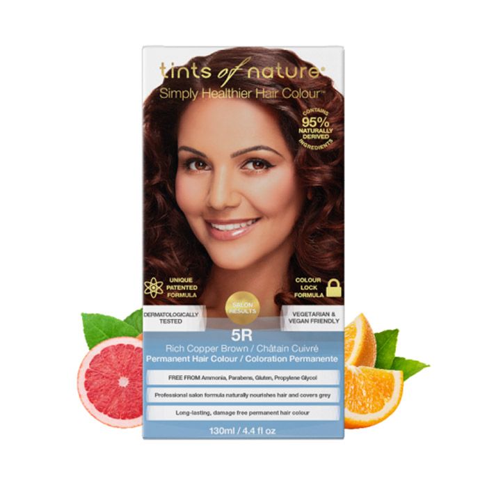 Tints Of Nature Permanent Hair Color - 5R Rich Copper Brown