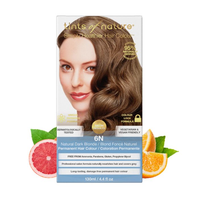 Tints Of Nature Permanent Hair Color- 6N Natural Dark Blonde