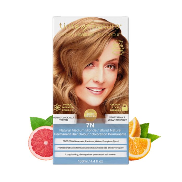 Tints Of Nature Permanent Hair Color - 7N Natural Medium Blonde