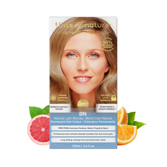Tints Of Nature Permanent Hair Color- 8N Natural Light Blonde