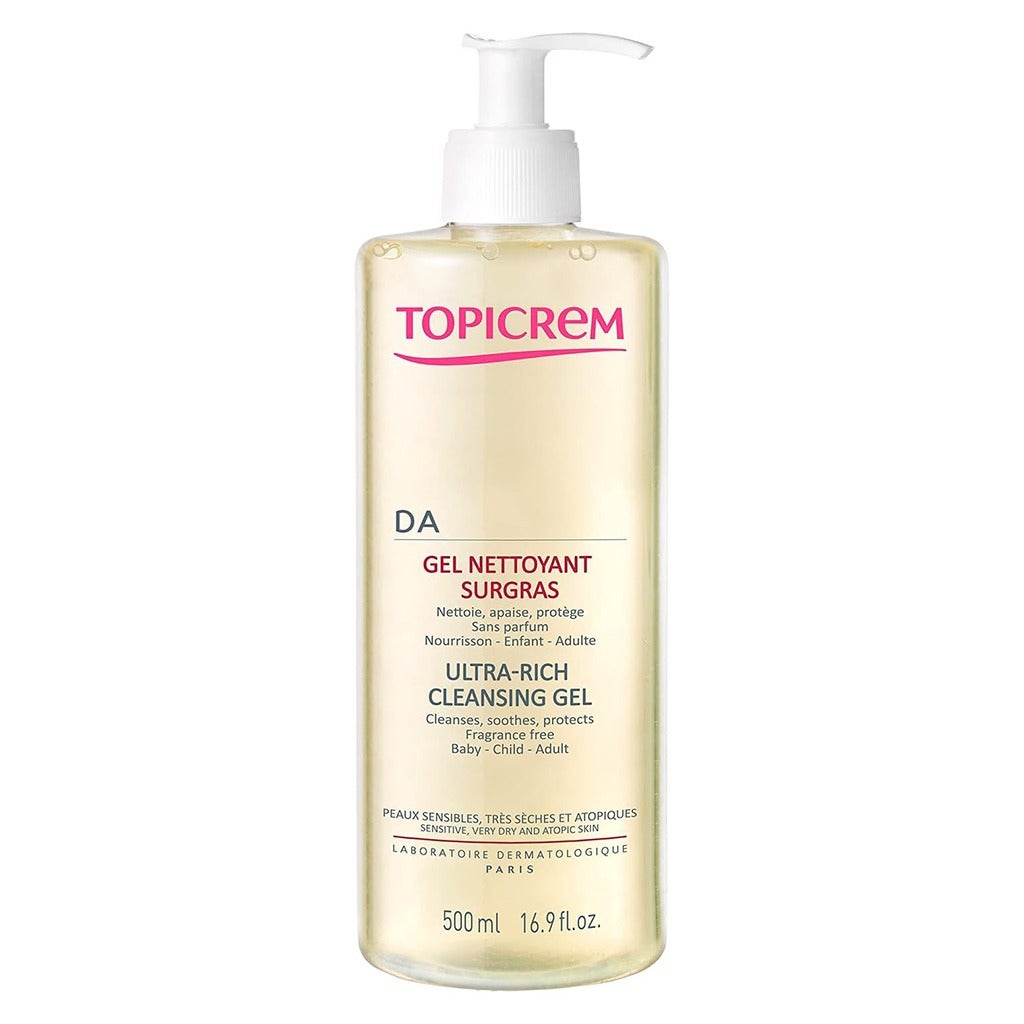 Topicrem DA Ultra Rich Cleansing Gel 500 ml