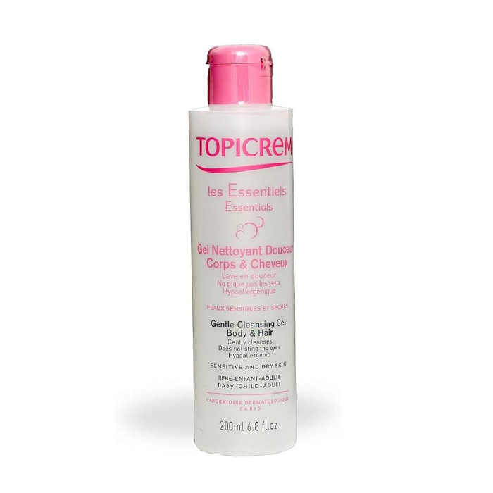 Topicrem Gentle Cleansing Gel Body & Hair 200ml