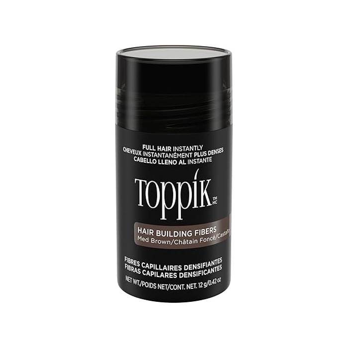 Toppik Hair Building Fiber 12gm Medium Brown