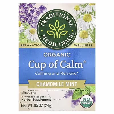 Traditional Medicinals Cup Of Calm 16 Tea Bags