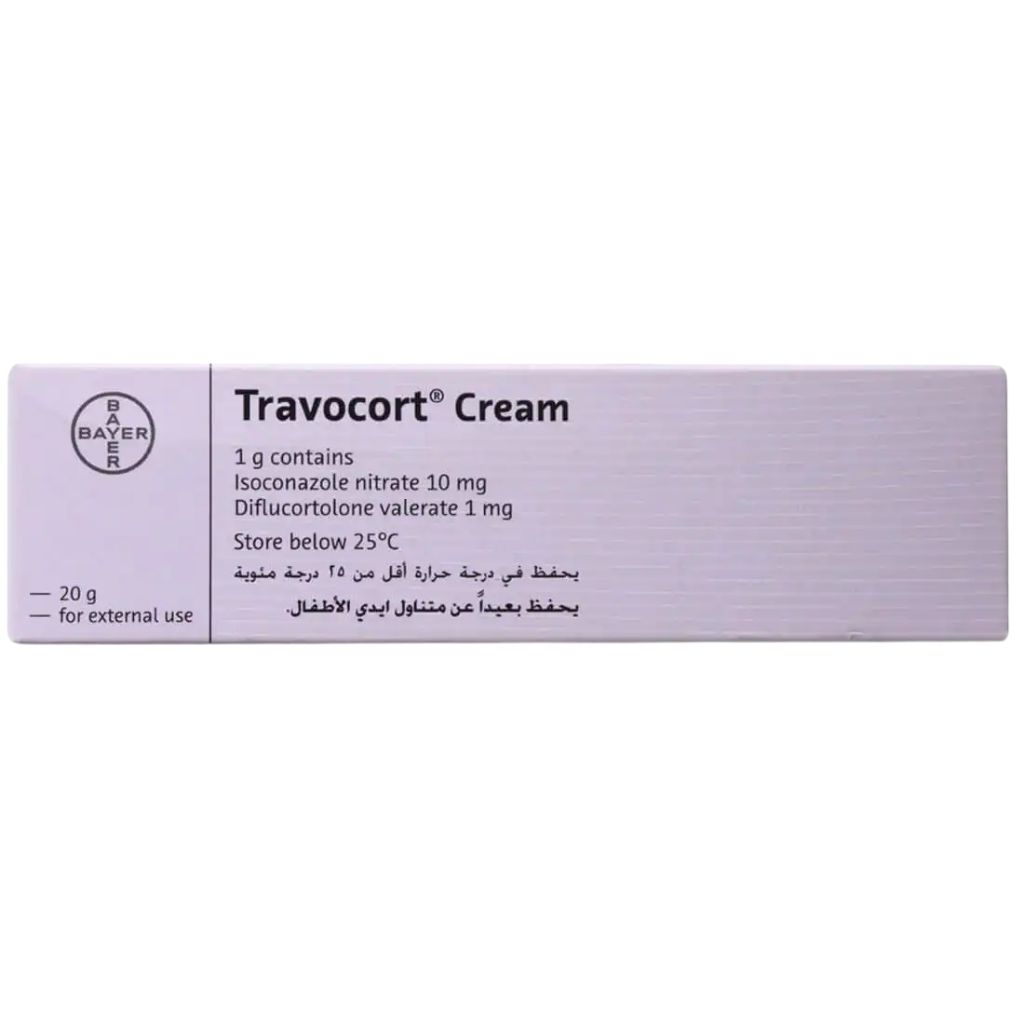 Travocort Cream 20g Tube