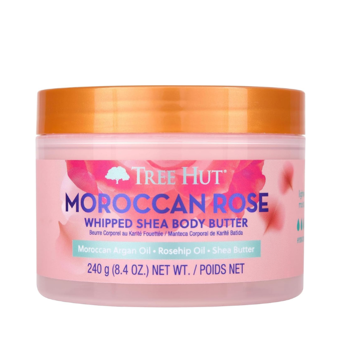 Tree Hut Whipped Body Butter Moroccan Rose 240g