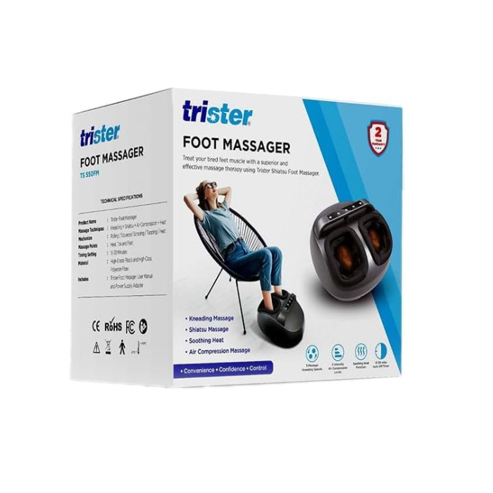 Trister Foot Massager Deep Sole Reflexology Massager