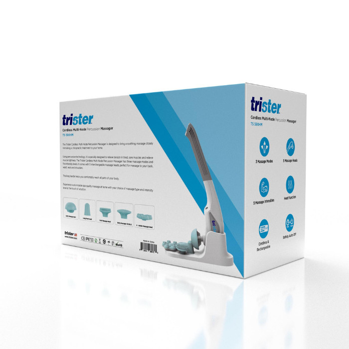 Trister Handheld Multi-Node Percussion Massager