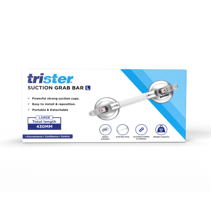 Trister Suction Grab Bar L TS 950SGBL