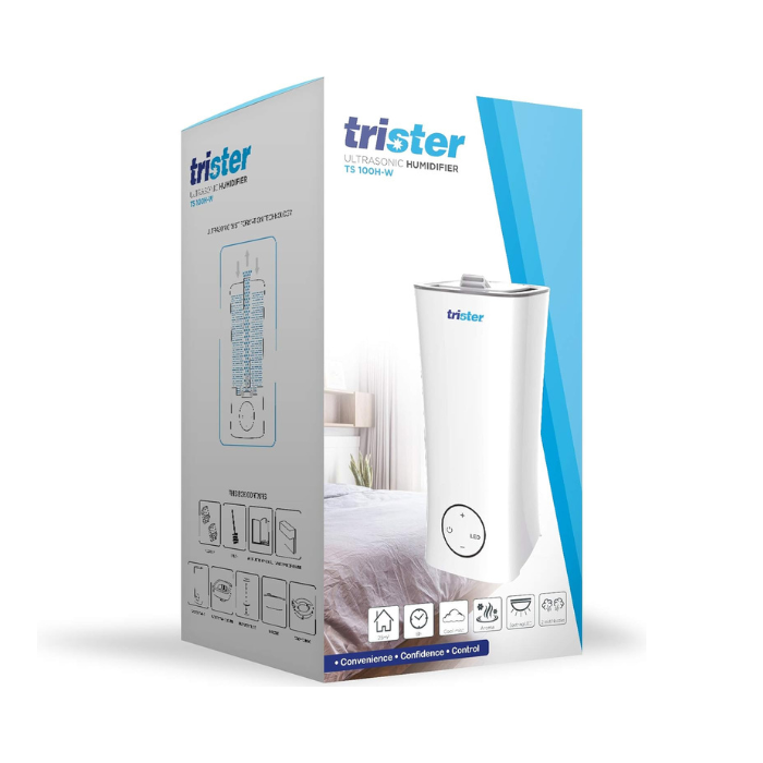 Trister Ultrasonic Humidifier 2L White TS100H-W