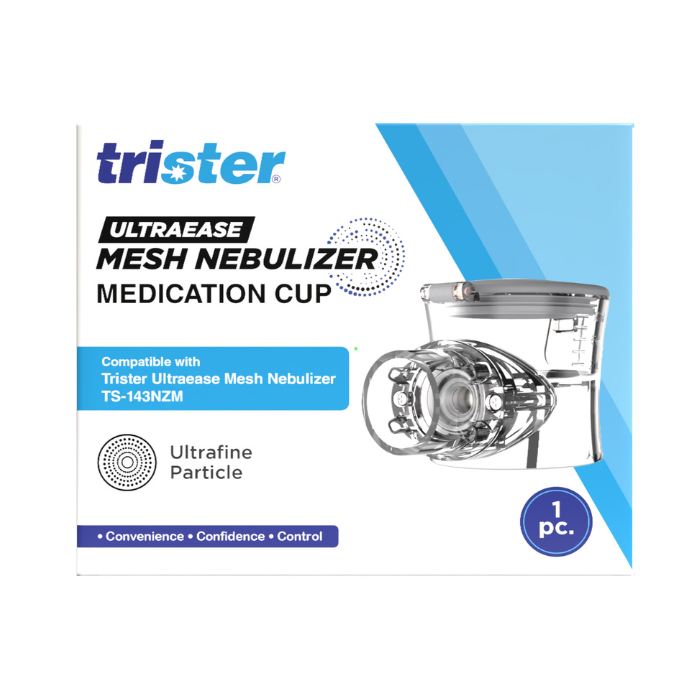 Trister Ultrasonic Mesh Nebulizer Medication Cup TS 144NMC, Compatible with TS-143NZM, Ultrafine Mist
