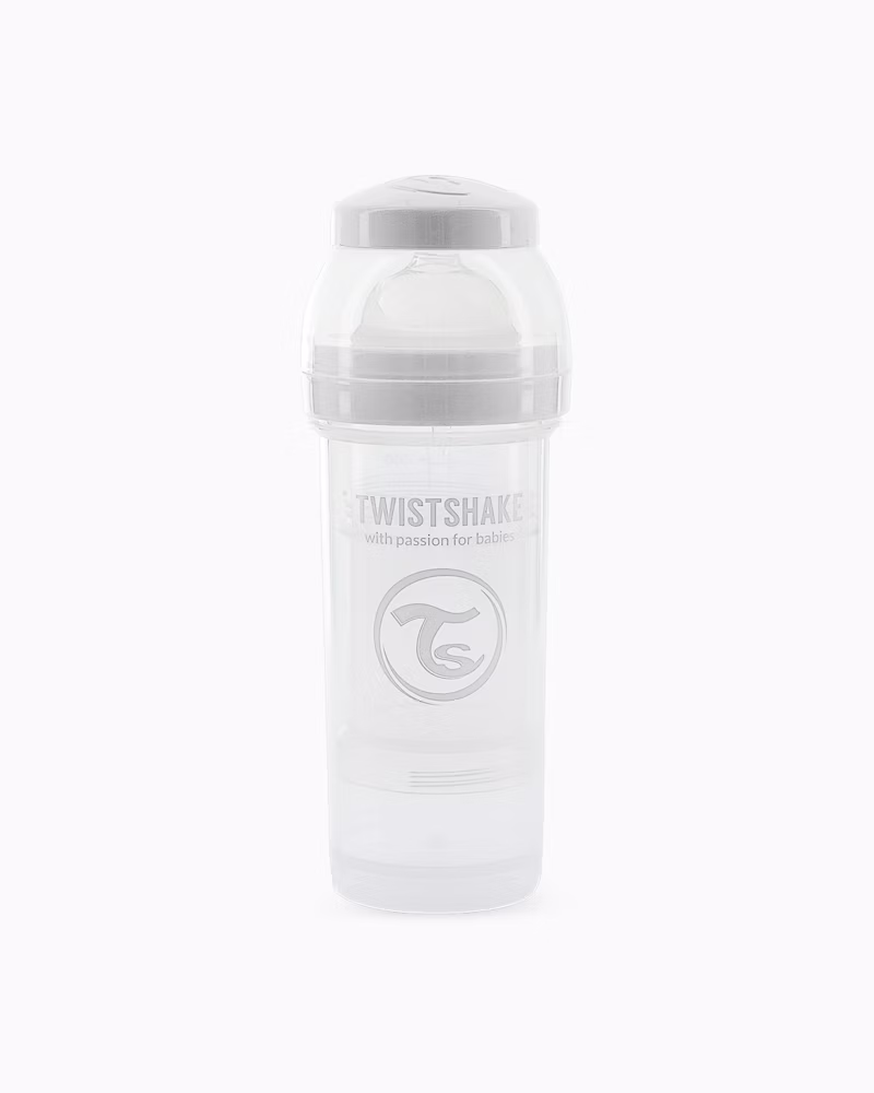 Twistshake Anti-Colic Bottle White 260ml