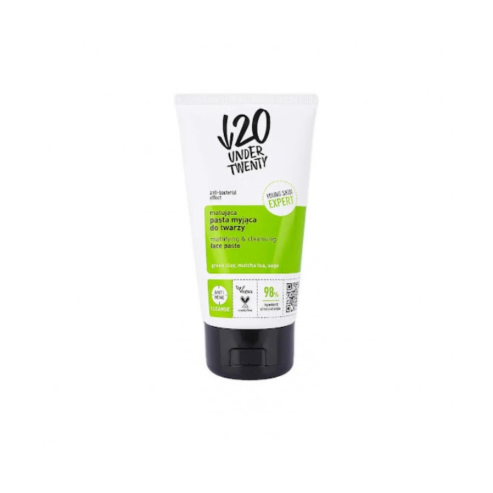 Under Twenty Mattifying & Cleansing Face Paste 150ML 2214