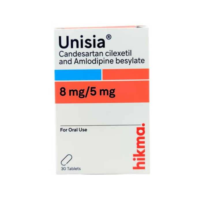 Unisia 8MG/5MG Uncoated Tab 30s