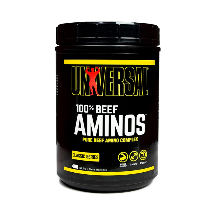 Universal Nutrition 100% Beef Amino 400 Tablets
