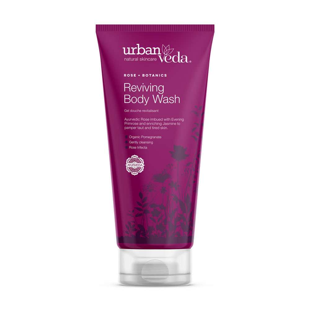 Urban Veda Reviving Rose & Vitamin C Body Wash 200ml