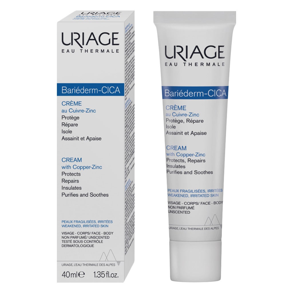 Uriage Bariederm Cica - Cream With Cu-Zn 40 Ml
