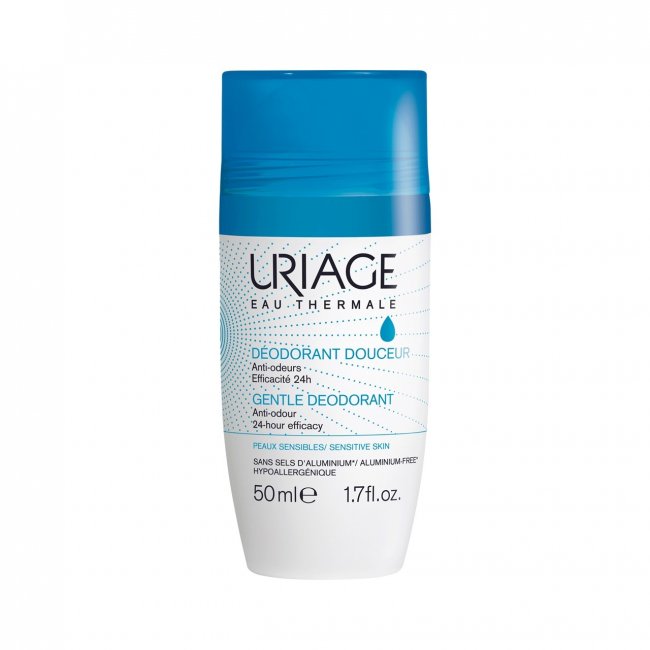 Uriage Gentle Roll-On Deodorant 50ml (Buy1 Get 2nd @50%) Promo
