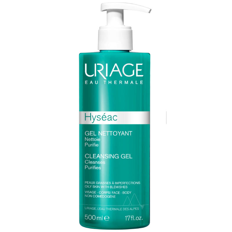 Uriage Hyseac Cleansing Gel 500 ml