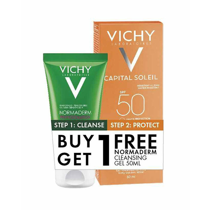 Vichy Capital Soleil 50ml + Normaderm Gel 50ml Promo Pack
