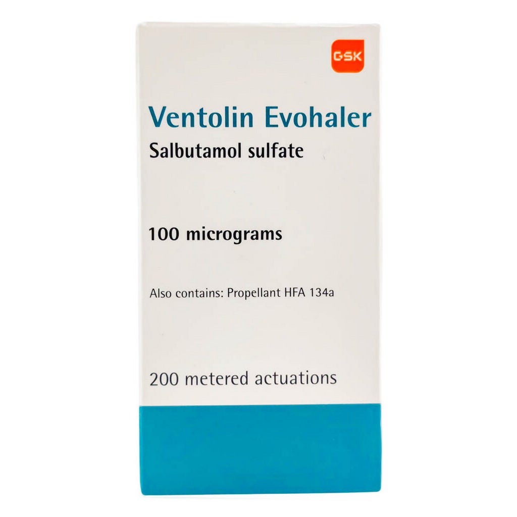 Ventolin Evohaler 100mcg MD INH (Aerosol) 200 ACT INH