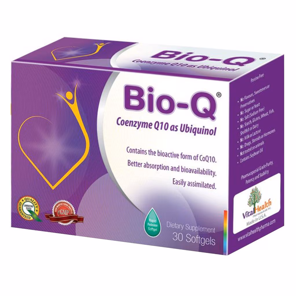 Vital Health Bio-Q Softgels 30's