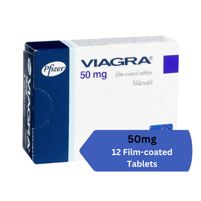 Viagra 50mg Tablets 12s