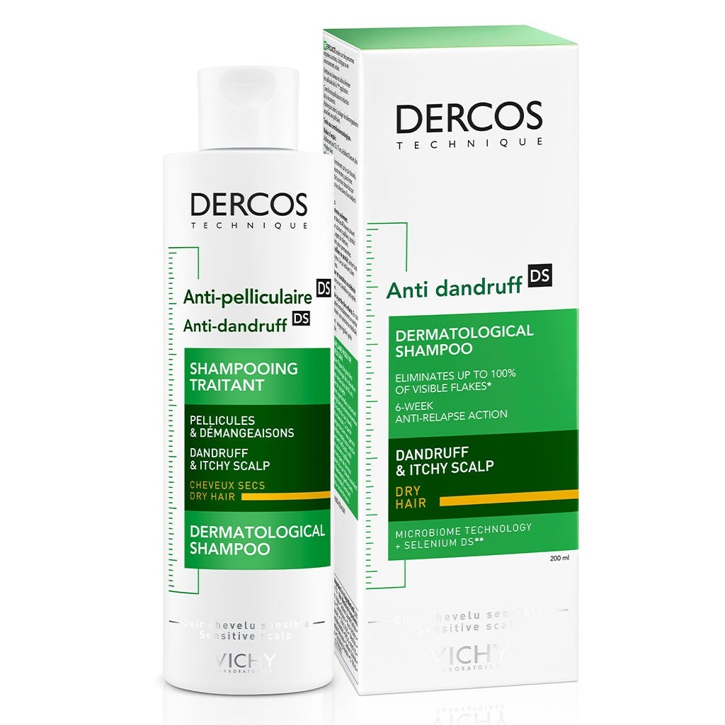 Vichy Dercos Anti-Dandruff Dry Hair Shampoo 200 ml