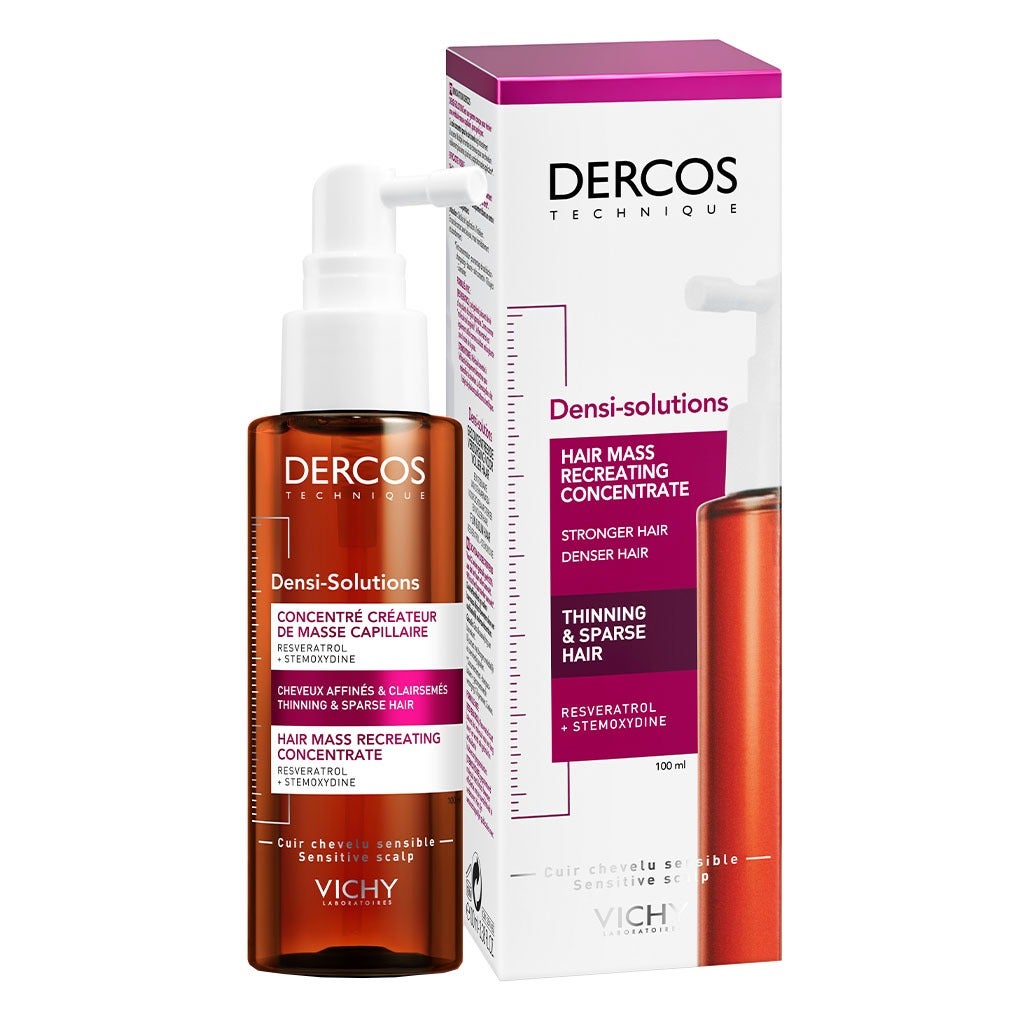 Vichy Dercos Densi-Solutions Hair Mass Recreating Concentrate for Thinning and Sparse Hair, 100ml