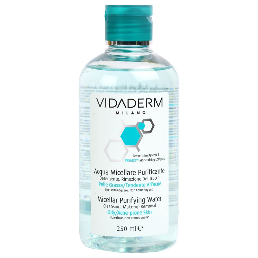 Vidaderm Micellar Purifying Water Oily/Acne-Prone Skin 250ml