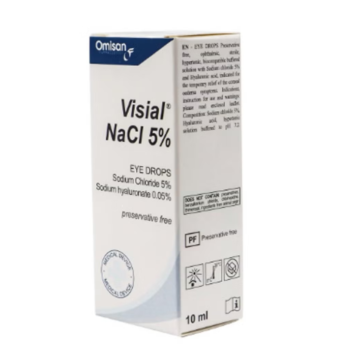 Visial NaCl 5% Eye Drops 10ML