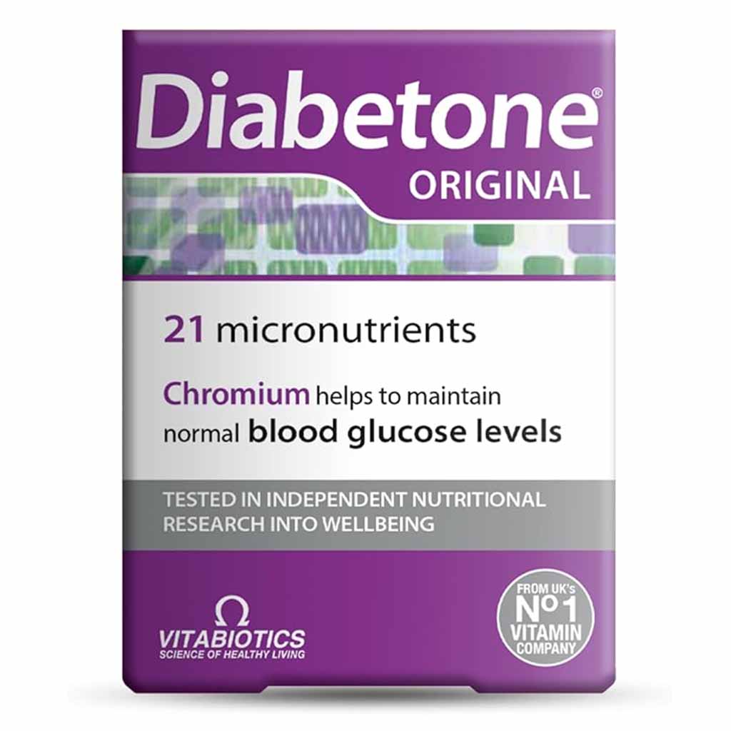 Vitabiotics Diabetone Sugar Free 30'S Capsules