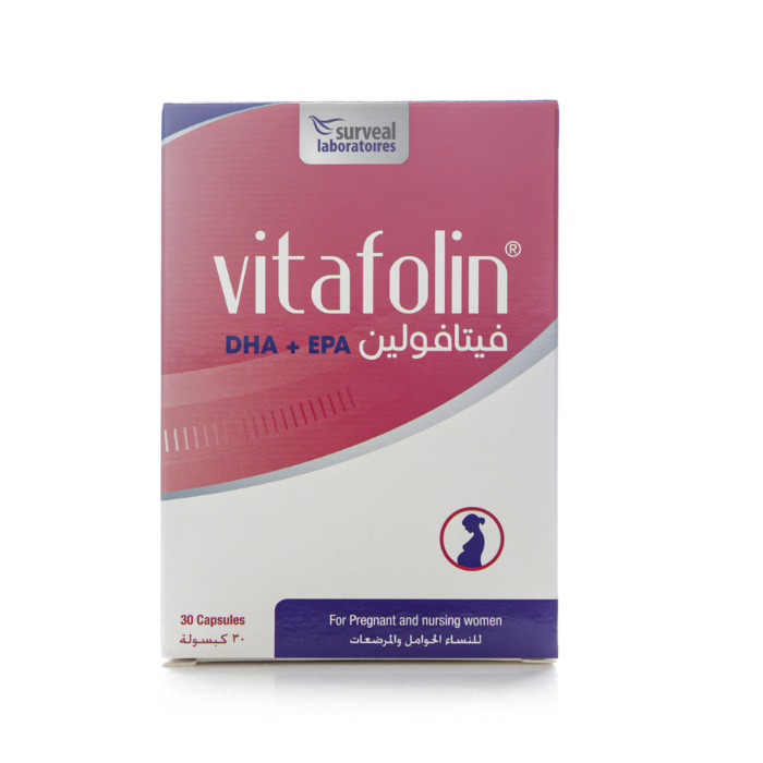 فيتافولين DHA+EPA كبسولات 30