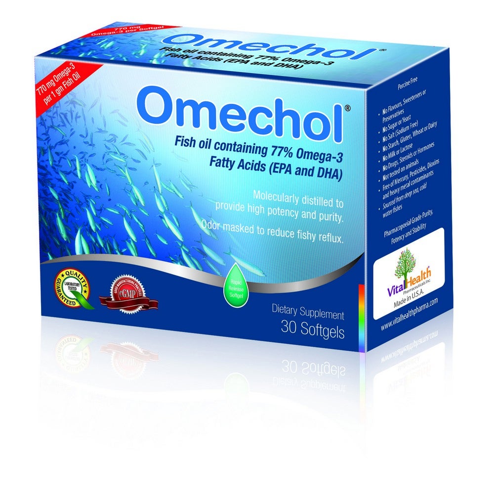 Vital Health Omechol Softgel 30's
