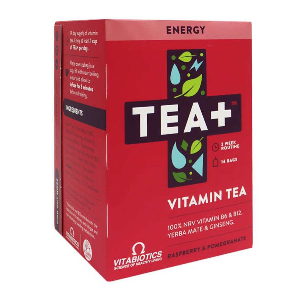 Vitabiotics Tea+ Energy Tea 14's Bag