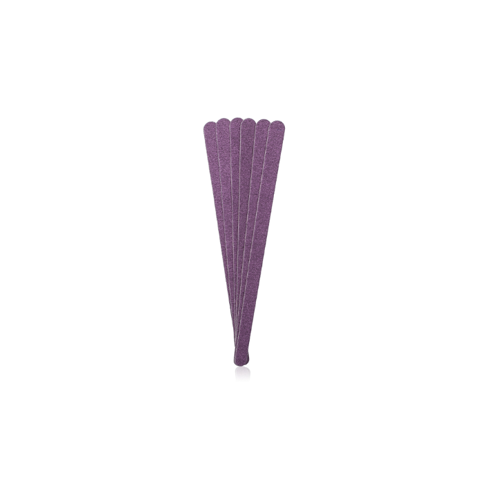 Vitry 6 Wood Backed Nail File 17 cm Purple