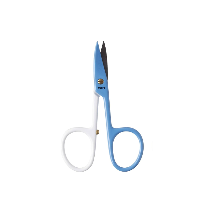 Vitry Nail Scissors Curved Blades