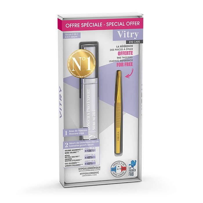 Vitry Set Tonicils Expert Serum + Tweezers 