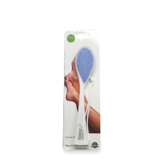 Vitry White Ceramic Stone Foot Rasp