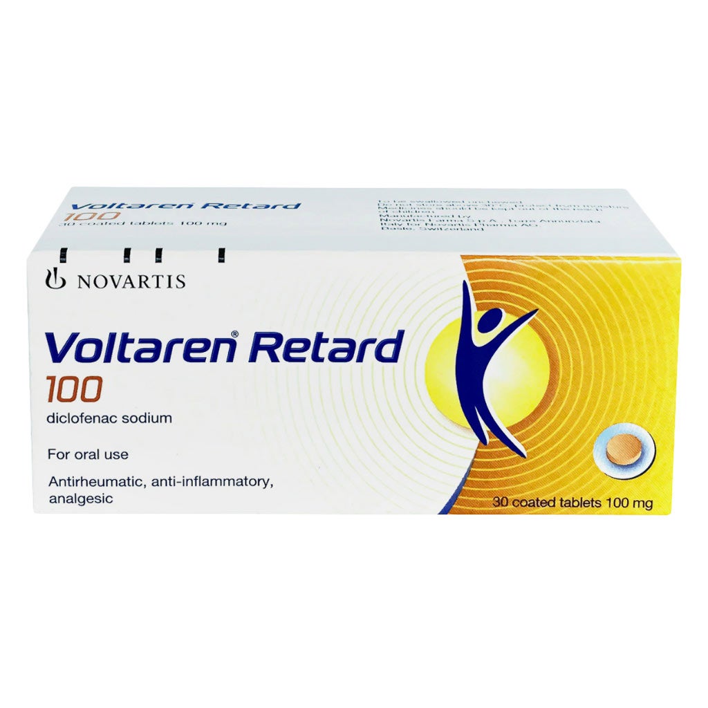 Voltaren Retard 100mg Tablet 30s (10s Blister X 3)