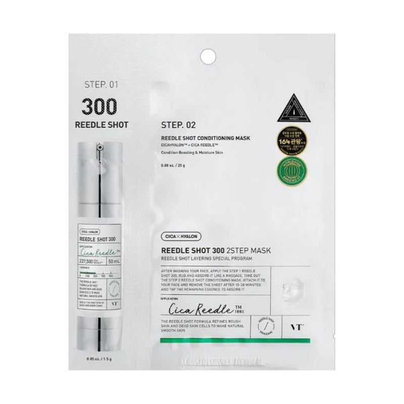 VT Cosmetics Reedle Shot 300 2Step Mask Sheet 25g