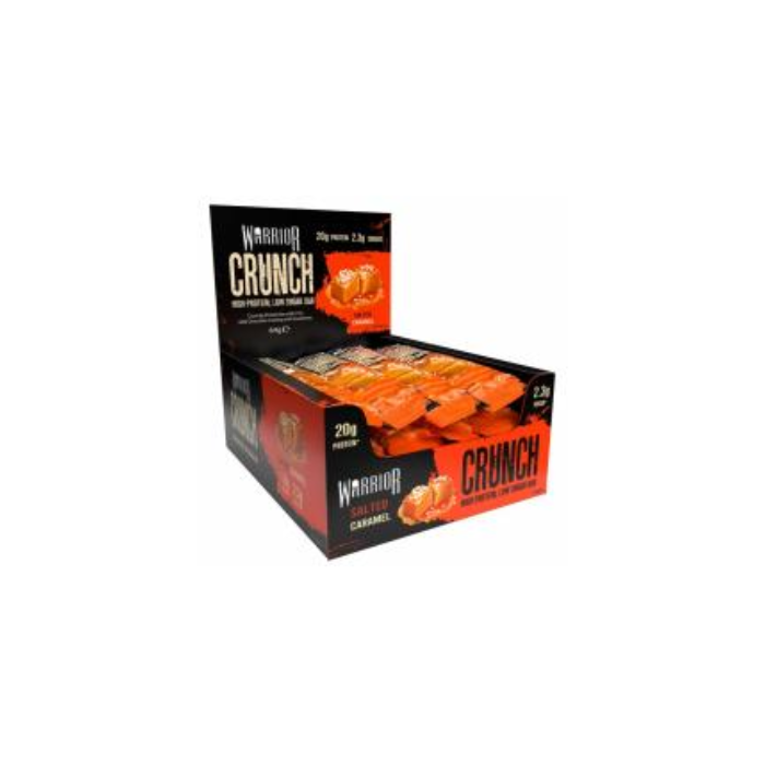 Warrior Crunch Salted Caramel 12 x 64g Bars
